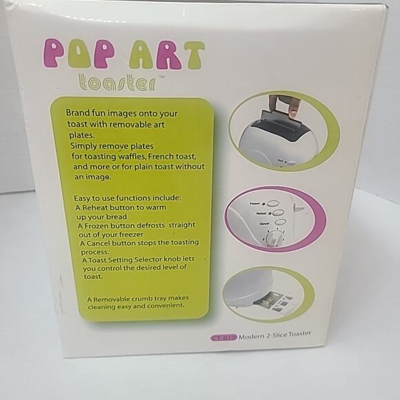 Rare "Las Vegas Luxor" 2-Slice Modern Design Black Toaster Pop Art Used To Test - Picture 6 of 8